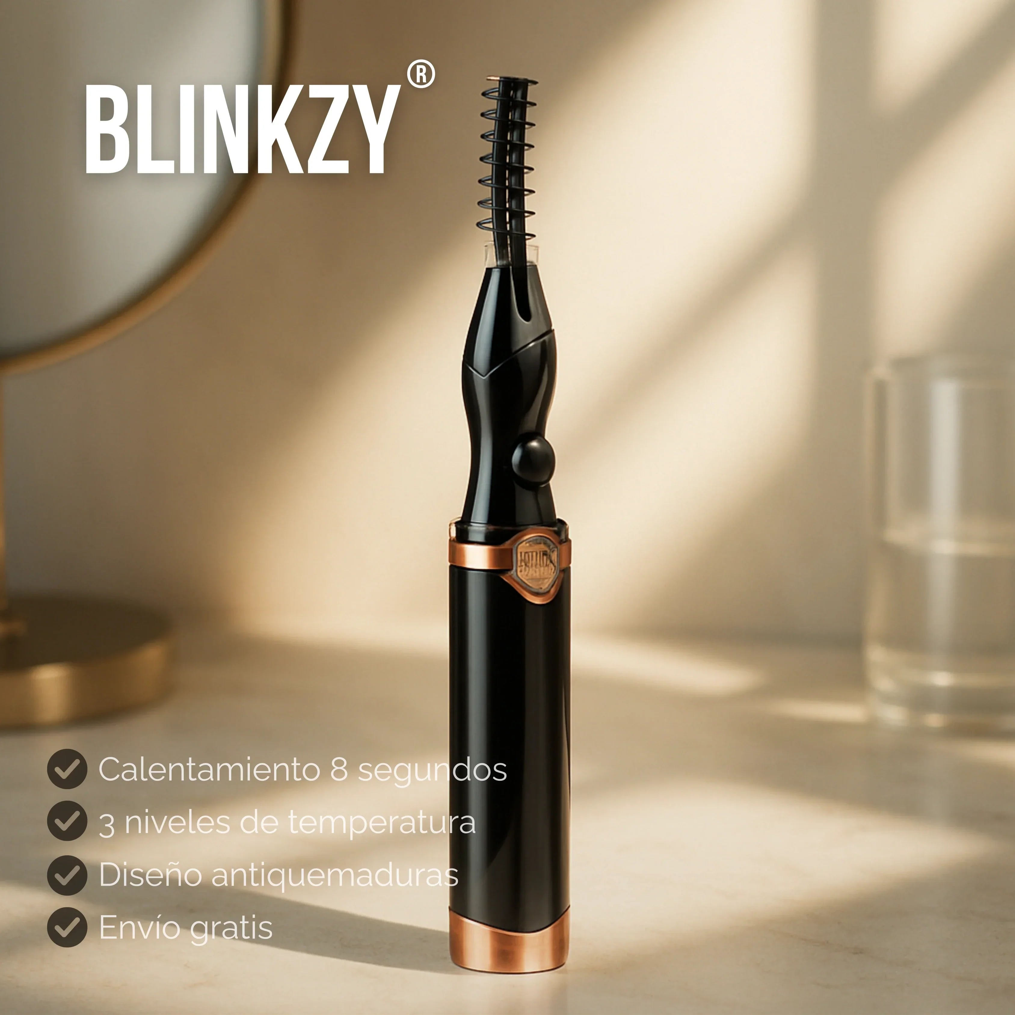 Blinkzy | Rizador de Pestañas Eléctrico