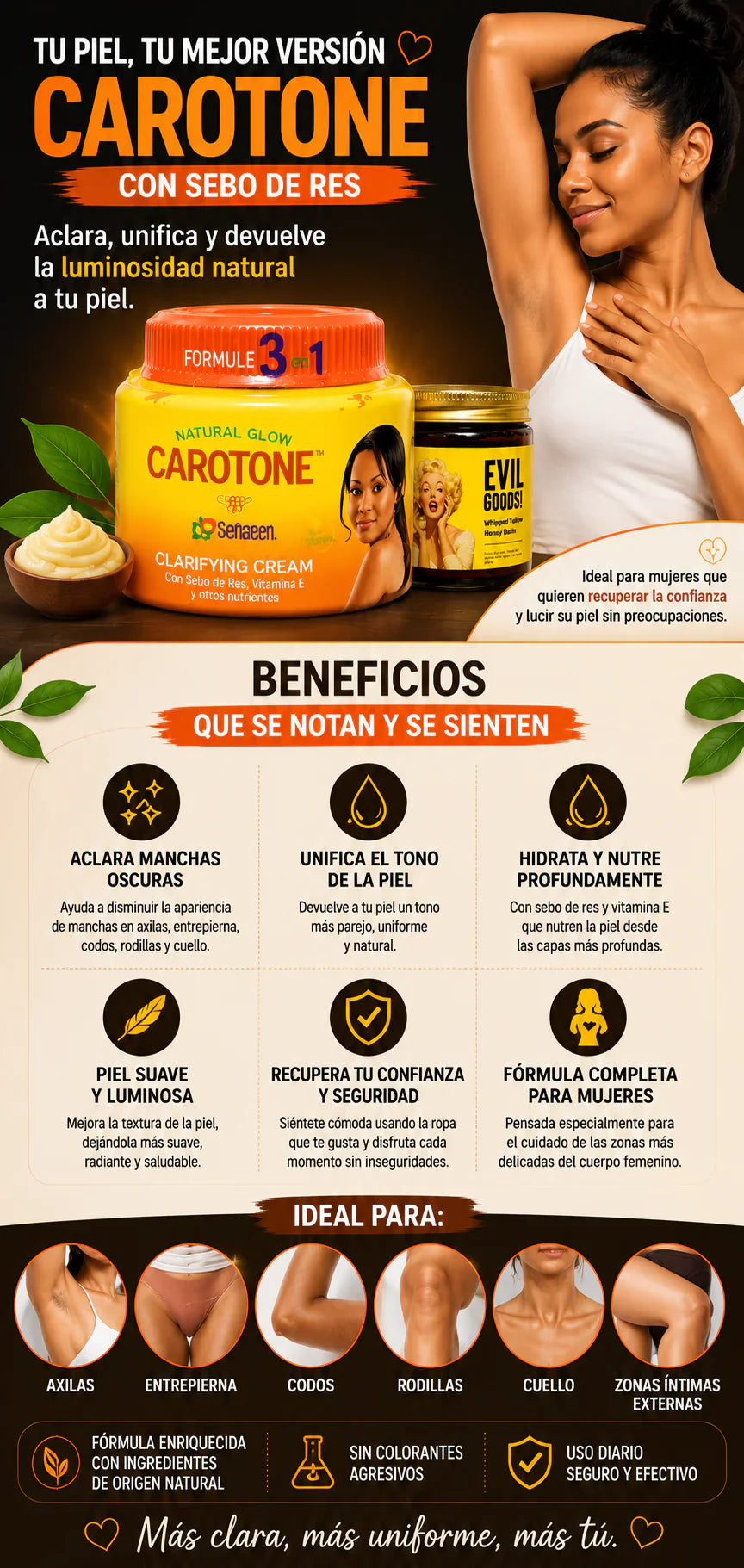 🚀🔥CAROTONE 300 ML .