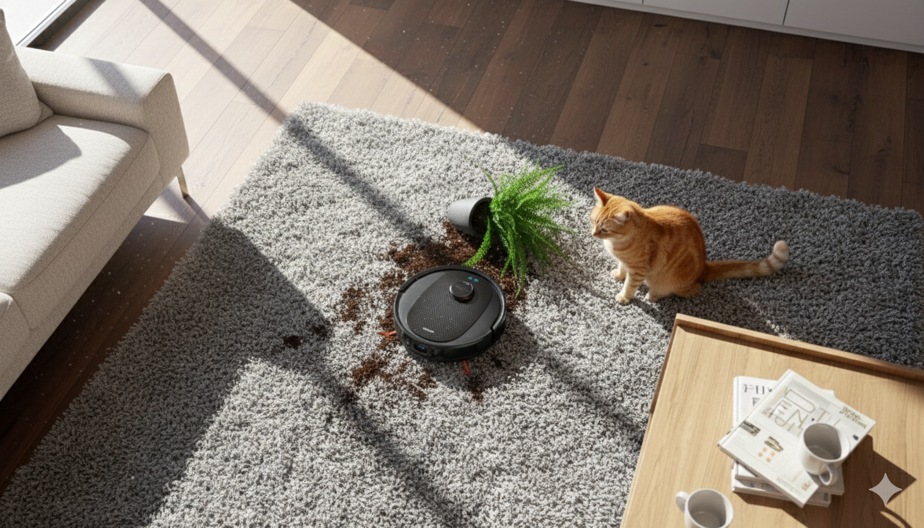 Robot aspirador inteligente™ +  💫 “Tu hogar limpio, tu mente en paz.” ENVIO GRATIS 🚚🚚