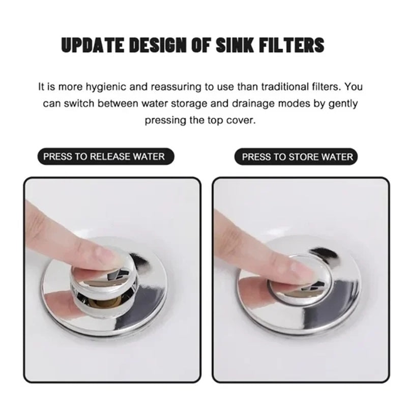 Tapón Filtro de Drenaje para Baño 🧼 + Envío Gratis